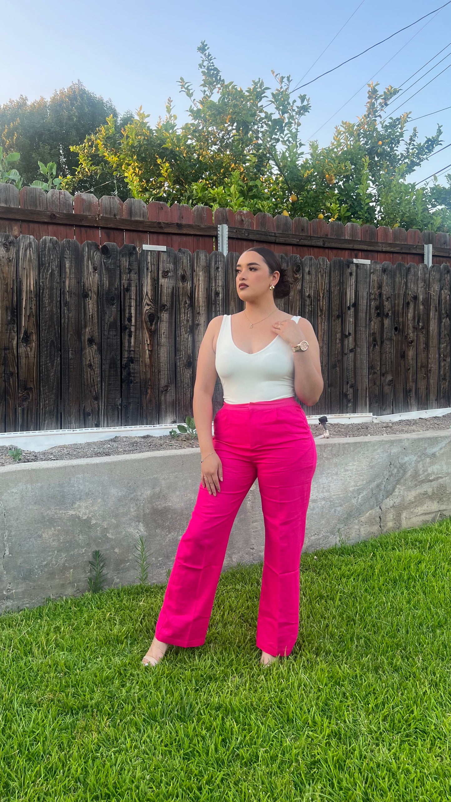 Chloe Hot Pink Pants