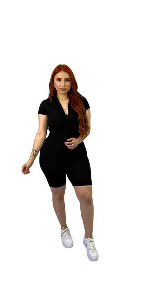 Jess Romper (Black)