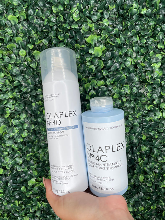 Dry shampoo with clarifying